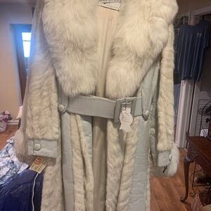 Full length mink coat